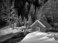 HOUSE AT THE SLUICE GATE